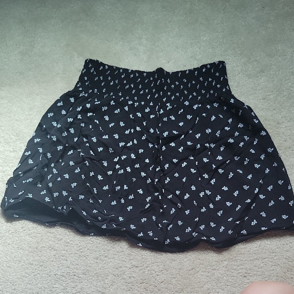 Mossimo Supply Co. Black and White Mini Skirt